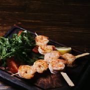 Тигрова креветка на грилі