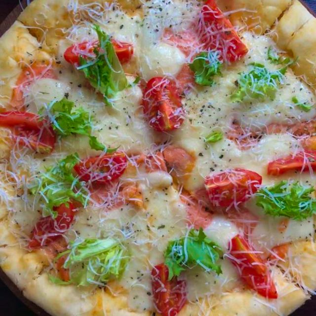 Піца З лососем