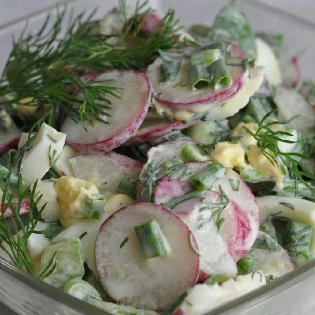 Салат "З редиски"