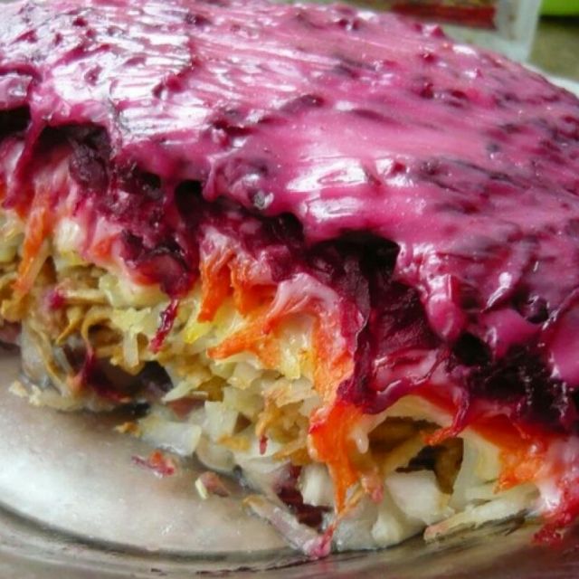 Салат "Оселедець під шубою"