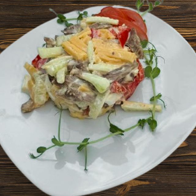 Салат "З язика"