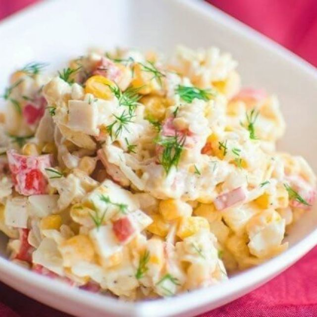 Салат "З крабових паличок"