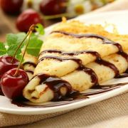 Млинці з шоколадом