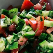 Салат "З огірків і помідорів"