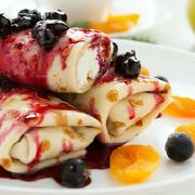 Млинці з варенням