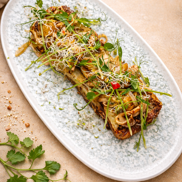 Терчаник з грибною начинкою