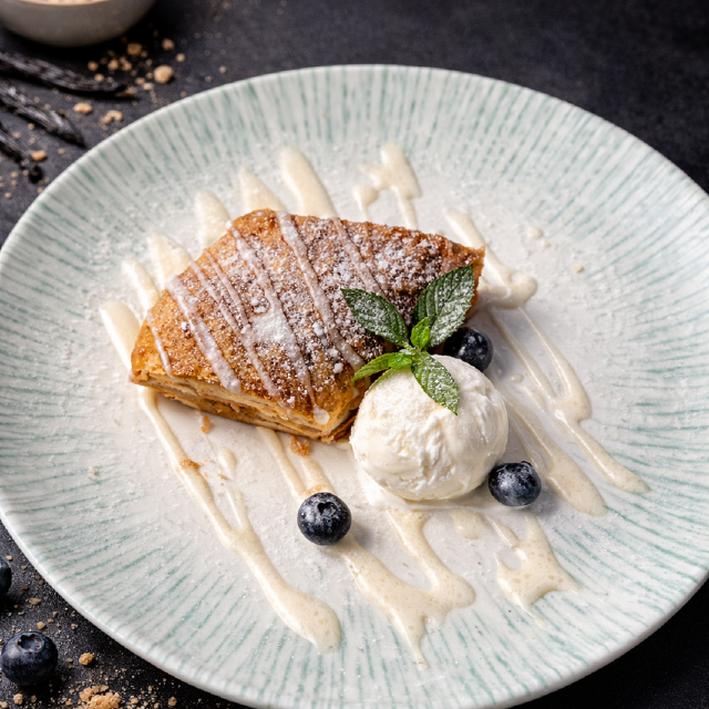 Штрудель із яблуком