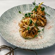 Млинці з курятиною та грибами