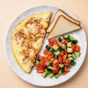 Омлет з беконом