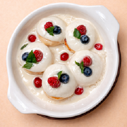 Сирники запечені під сметанним кремом