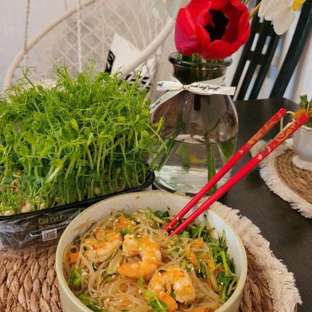 Фунчоза з морепродуктами