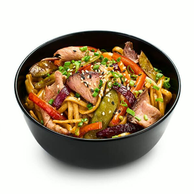 Харусаме з морепродуктами