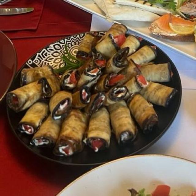 Рулетики з баклажанів (кабачків)