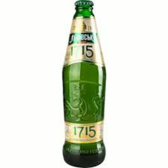 Пиво "Львівське 1715" 0.45л