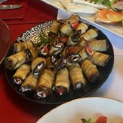 Рулетики з баклажанів (кабачків)