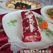 Оселедець під шубою (рулет)